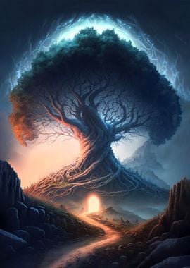 Magical Abstract tree I