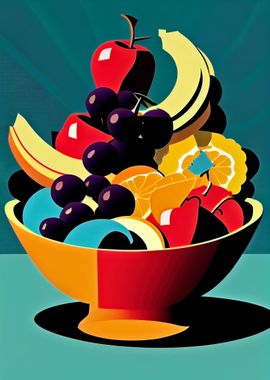 Vibrant Fruit Bowl