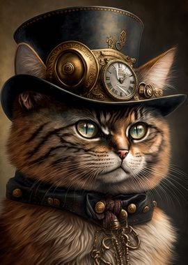 Steampunk Cat