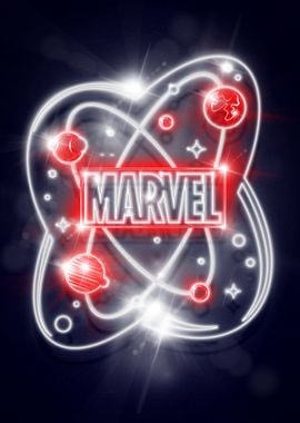 Marvel Galaxy neon