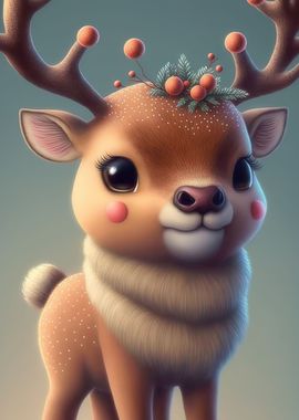 deer cute 