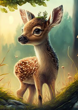 deer cute 