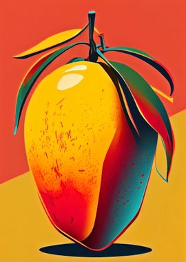 Yellow Mango Wall Art