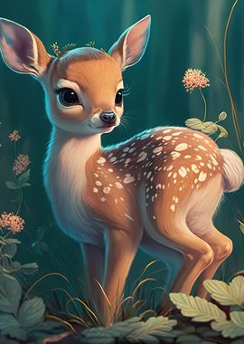 deer cute