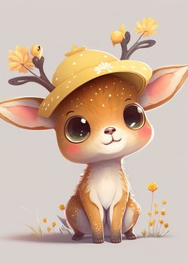 deer cute 