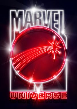 Marvel Universe neon