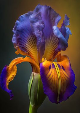 Blooming Iris