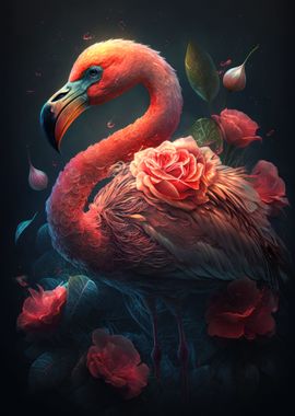 Flower Flamingo