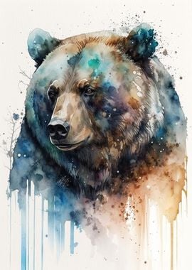 Bear Watercolor