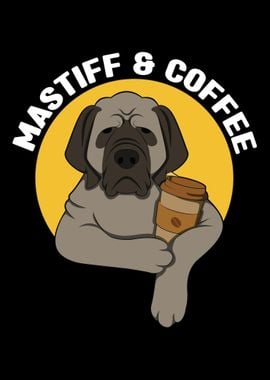 Mastiff And Coffee