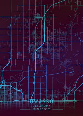 Owasso Oklahoma City Map