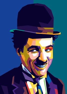 Charlie Chaplin Pop Art