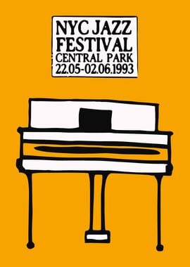 NYC Jazz Festival Poster