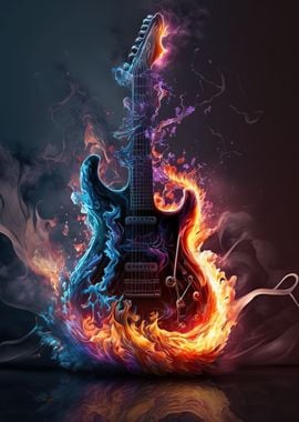 Guitar fire