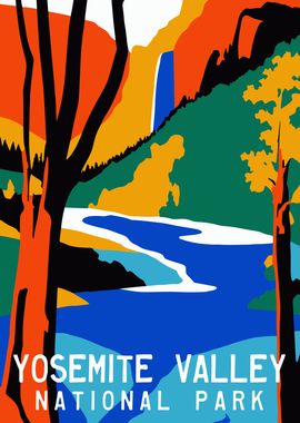 Yosemite Valley Poster