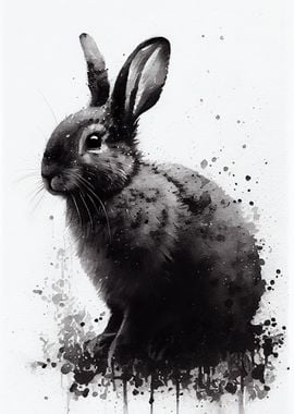 Rabbit Watercolor