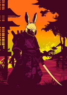 Rabbit Samurai Killer