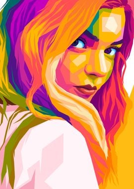 Anya Taylor joy Artwork