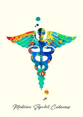 Medicine Symbol Caduceus