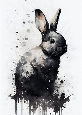 Rabbit Watercolors