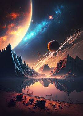 Planet Paradise Landscape