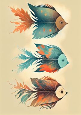 Delicate Feathered Fish