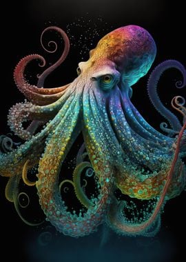 Colorful Octopus