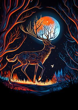 deer moonligt