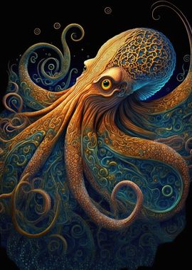 Colorful Octopus