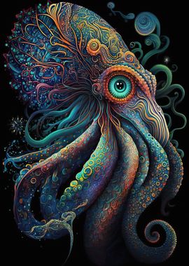 Colorful Octopus