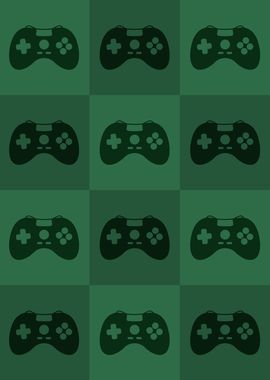 Gamer Controllers Green