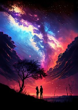 Milky Way Couple