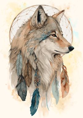 Native American Wolf