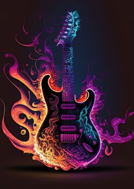 Guitar fire