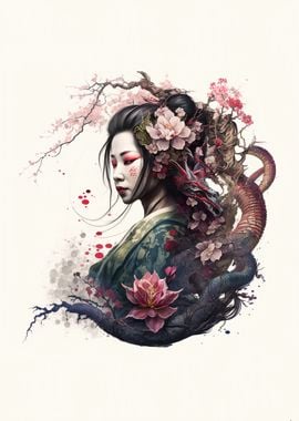 Geisha Dragon