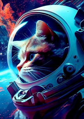 Cat Astronaut