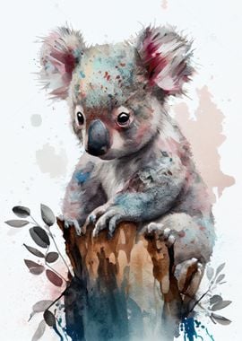 Cute  Cuddly Koala