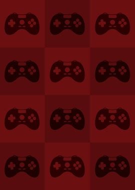 Gamer Controllers Red