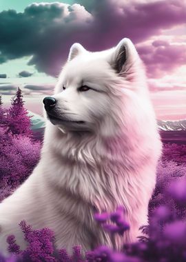 Samoyed Nature