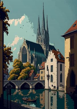 Regensburg Pixel art