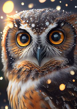 Owl Portrait