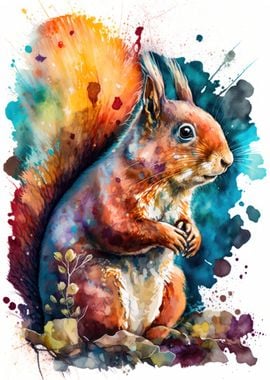 Whimsical Squirrel