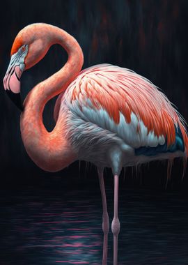 pink flamingo 