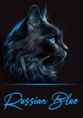 Elegant Russian Blue