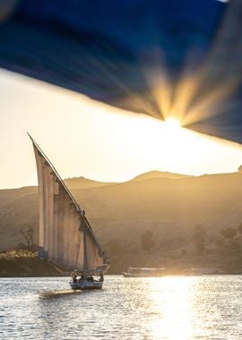 Sailboat at Sunset