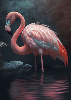 pink flamingo 