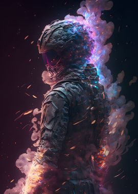 Dissolving Soldier