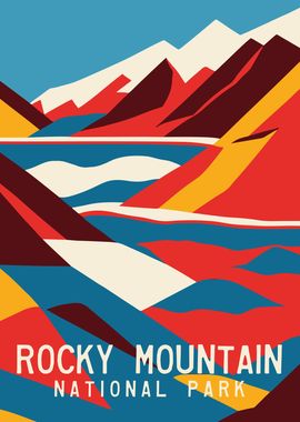 Rocky Mountain Travel Art