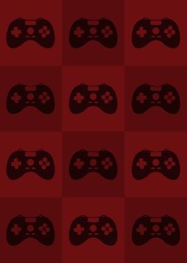 Gamer Controllers Red