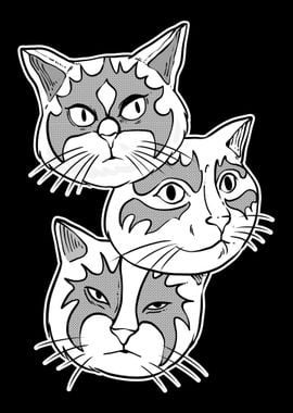 Three Cats Cat Parent Gift